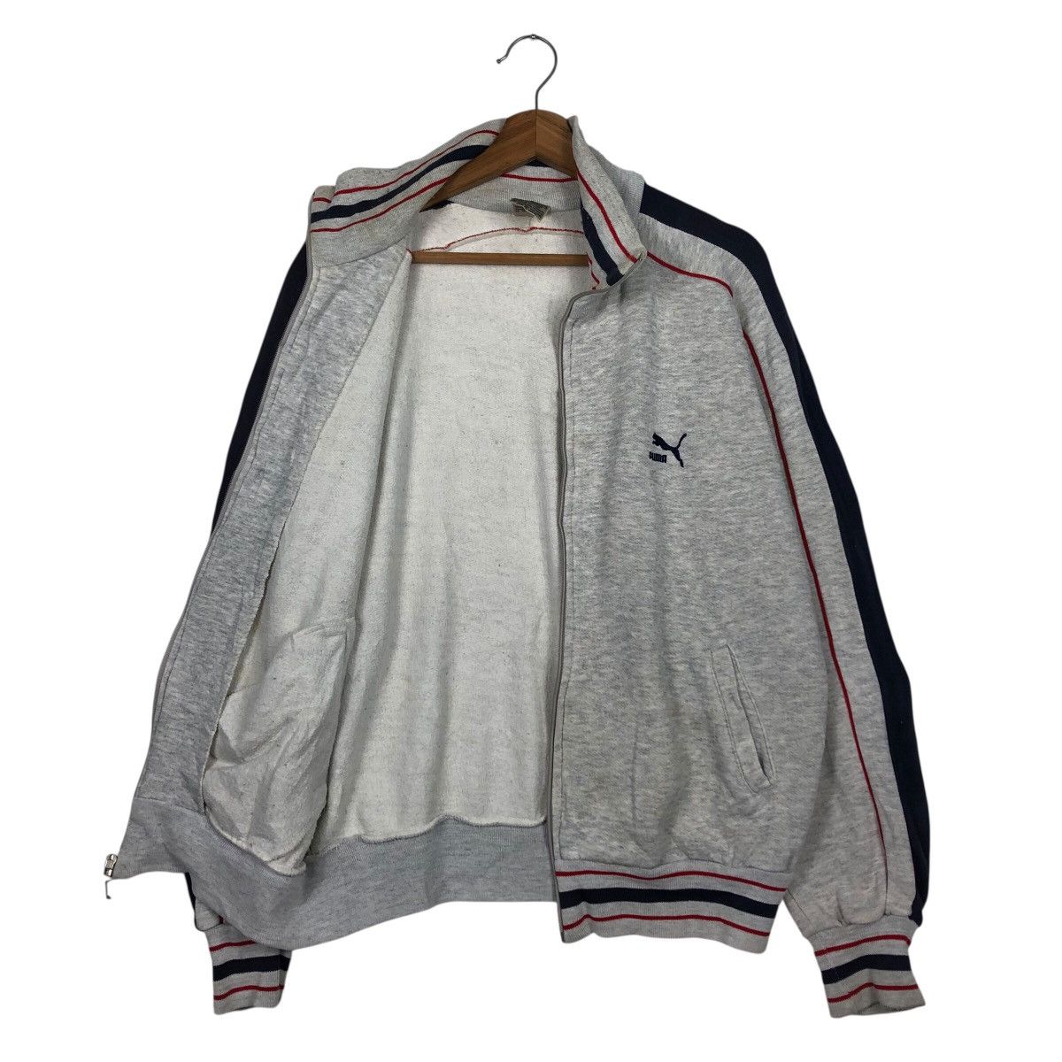 Japanese Brand 📌Vintage Zipper Tracktop Jogging Puma Size US M / EU 48-50 / 2 - 12 Thumbnail