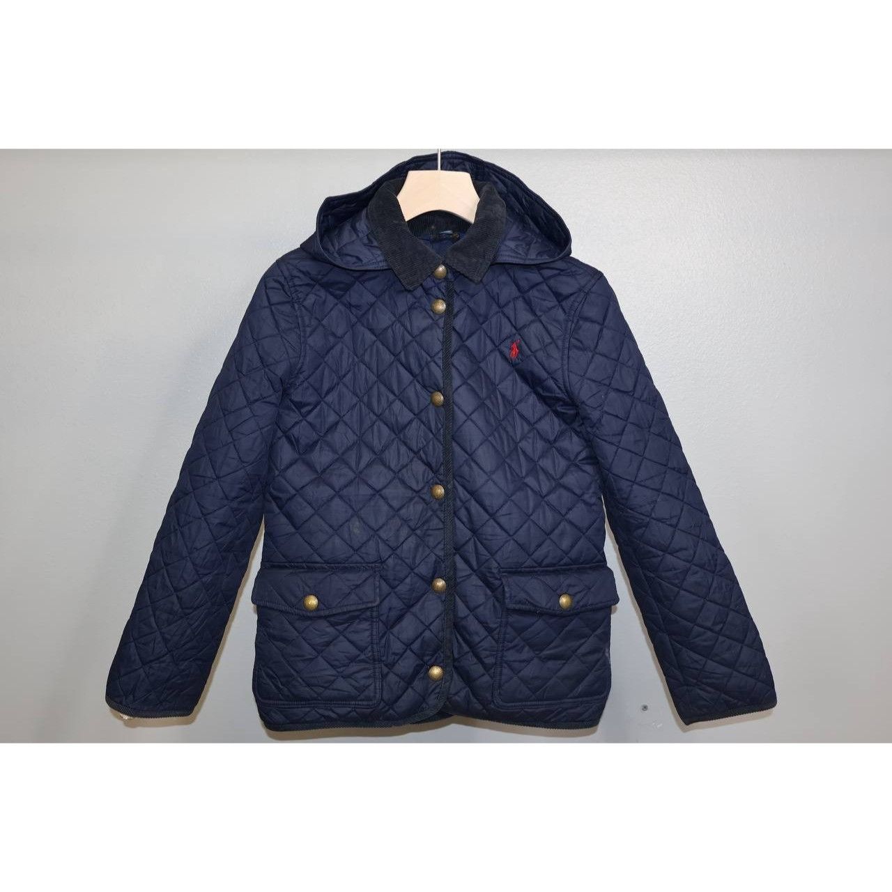 Lauren Ralph Lauren Lauren Ralph Lauren Coat Womens XL Blue Quilted Size XL / US 12-14 / IT 48-50 - 1 Thumbnail