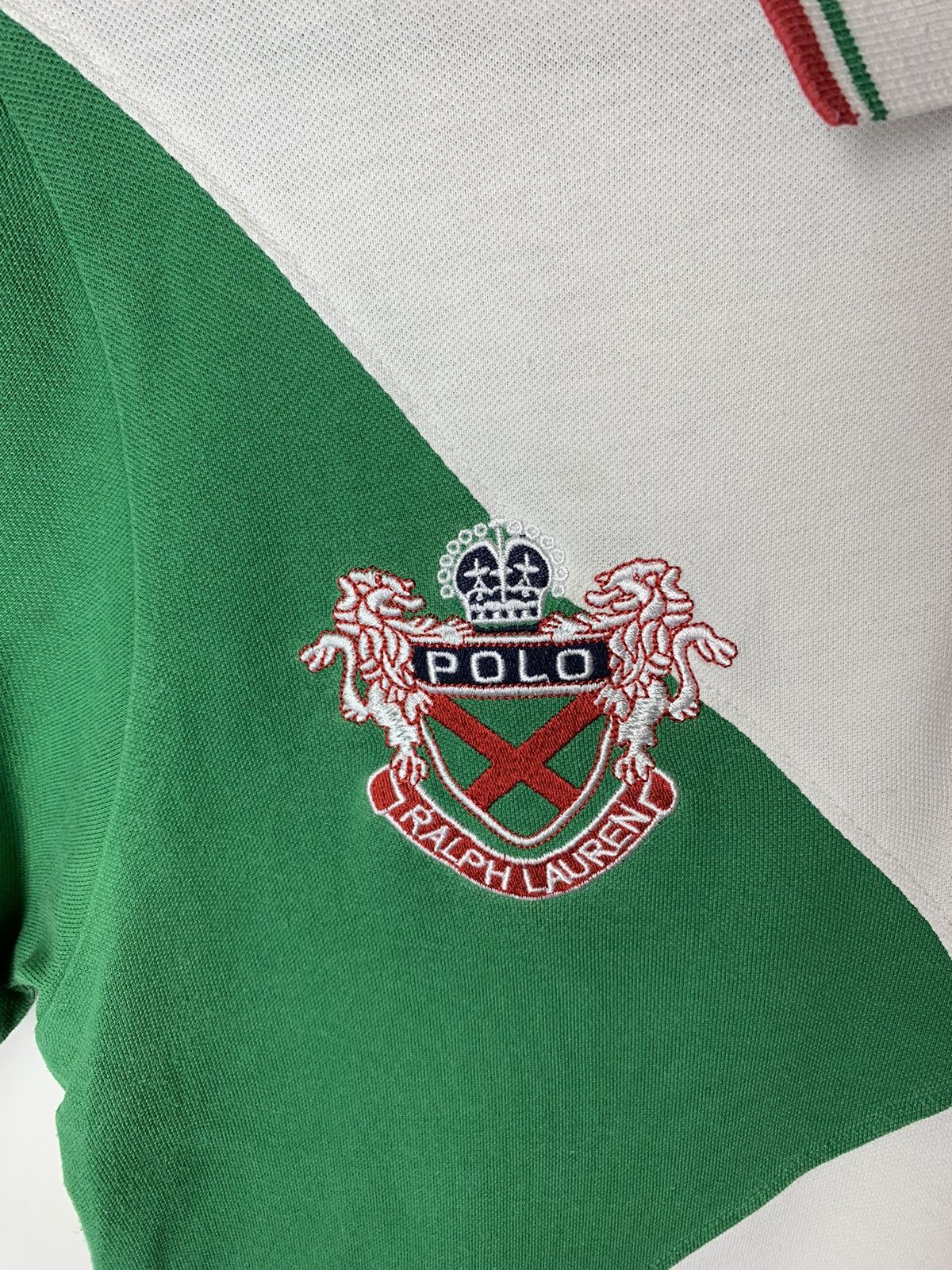 Lauren Ralph Lauren × Polo Ralph Lauren × Ralph Lauren Vintage Polo Ralph Lauren Polo t-shirt cheef keef Italy 10 Size US L / EU 52-54 / 3 - 3 Thumbnail
