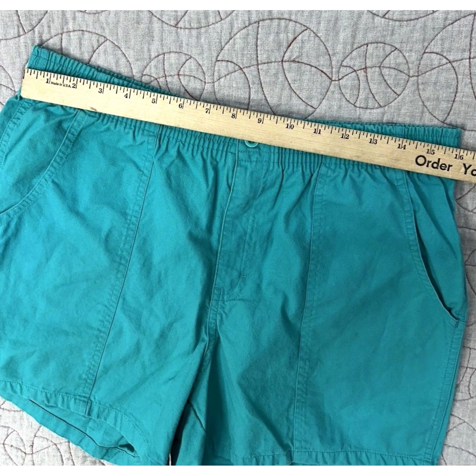 Altea VINTAGE MERVYNS 4” Shorts Mens 38 TEAL 90s Surf Skate Beach Cotton Size US 38 / EU 54 - 4 Thumbnail