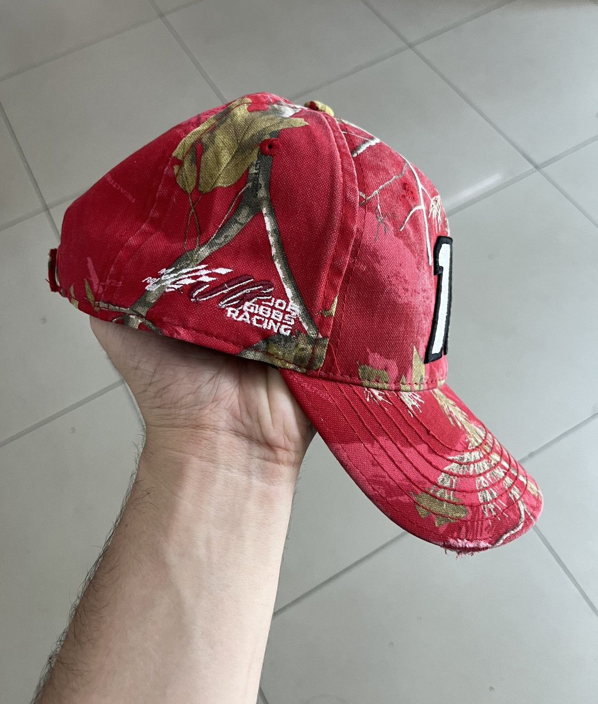 NASCAR NASCAR REALTREE #88 DISTRESSED HAT CAP Y2K Size ONE SIZE - 3 Thumbnail