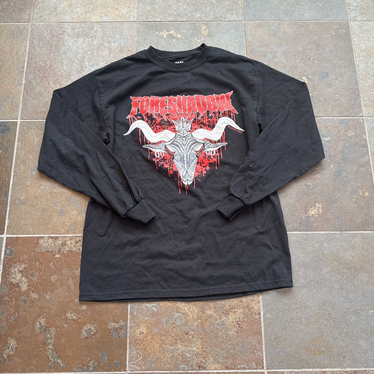 Vintage Black Forshadow long sleeve shirt tour Size US S / EU 44-46 / 1 - 1 Thumbnail