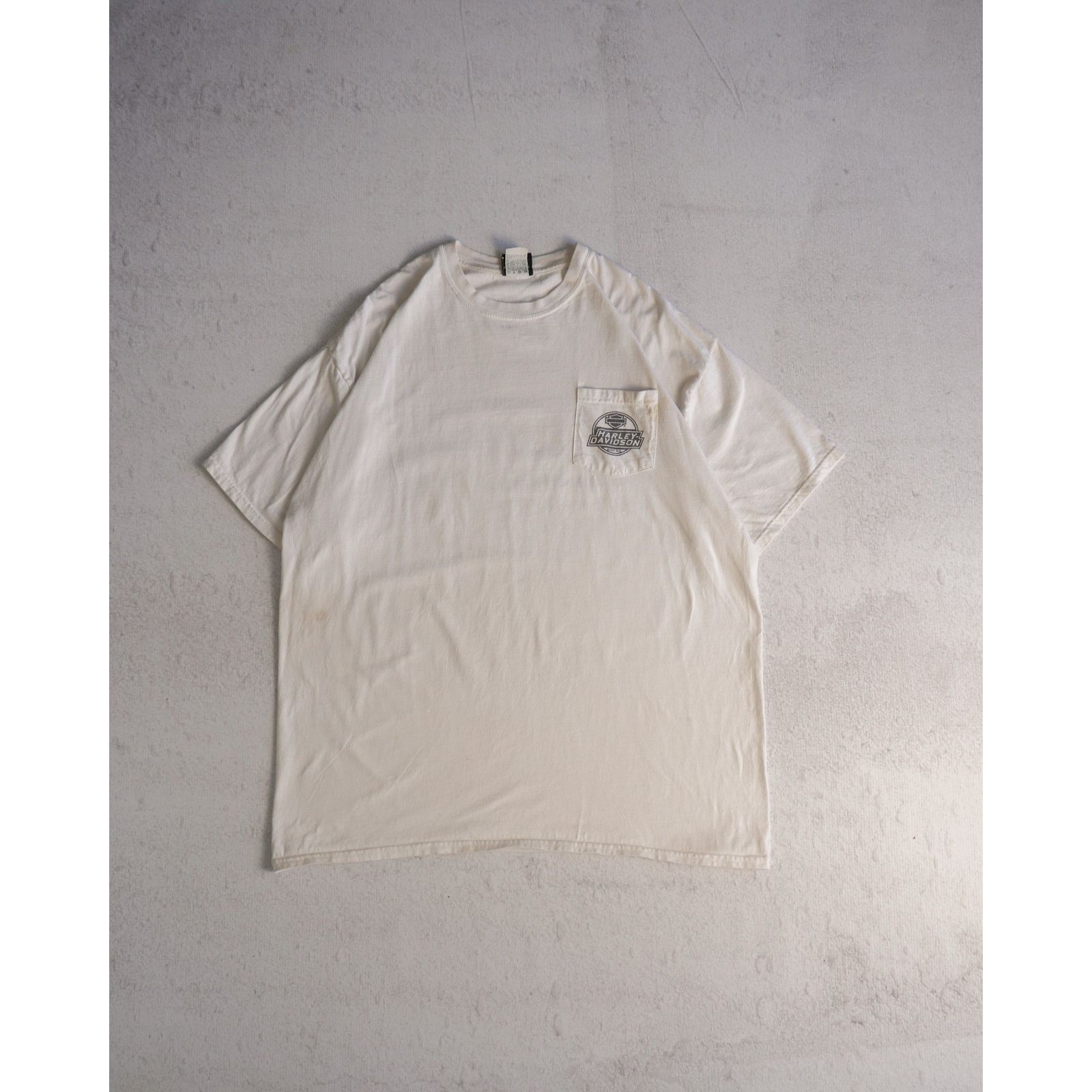 Harley Davidson Vintage 00s Harley Davidson White T-Shirt - Men's 2XL Size US XXL / EU 58 / 5 - 1 Thumbnail