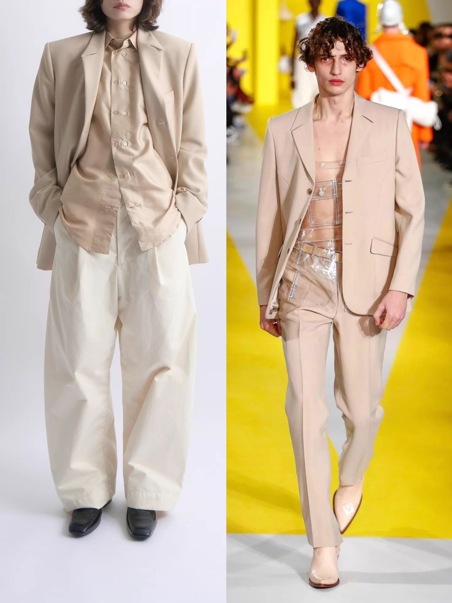 Maison Margiela Maison Margiela by Galliano 18aw Khaki Blazer Size 48 Size US M / EU 48-50 / 2 - 2 Thumbnail