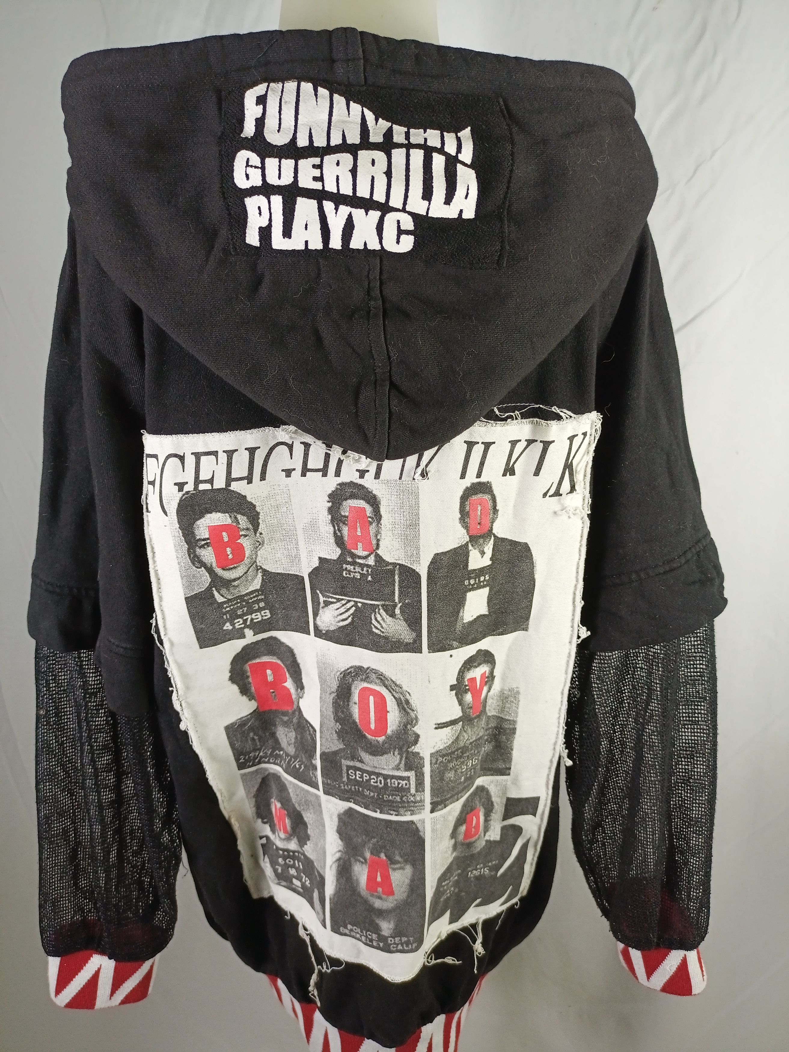 If Six Was Nine × Japanese Brand × Le Grande Bleu (L.G.B.) Funny Guerrilla PlayXC Zipper Hoodie Size M / US 6-8 / IT 42-44 - 20 Thumbnail
