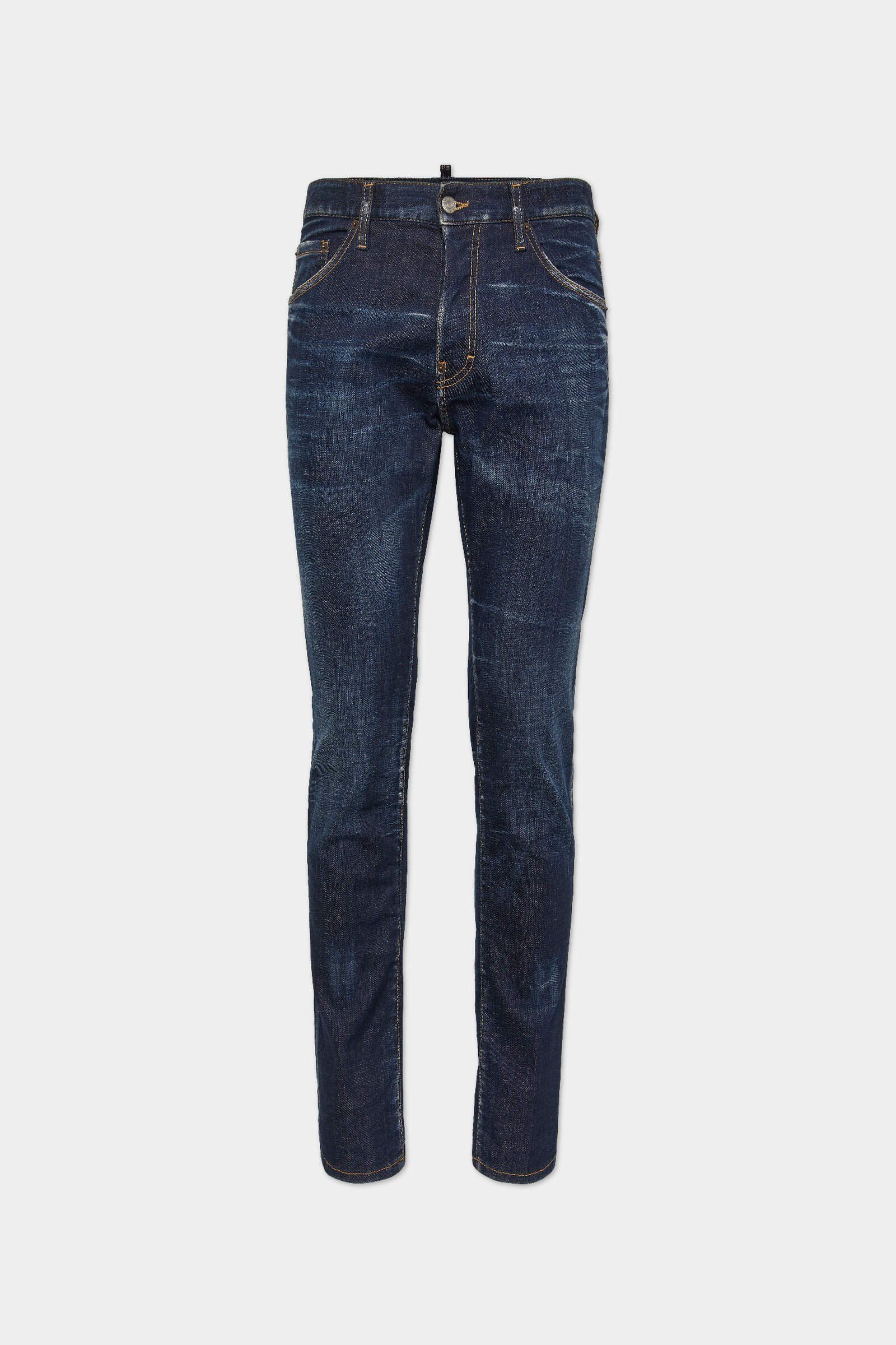 Dsquared2 o1mle0126 Dark Clean Wash Cool Guy Jeans in Navy blue Size US 32 / EU 48 - 1 Thumbnail