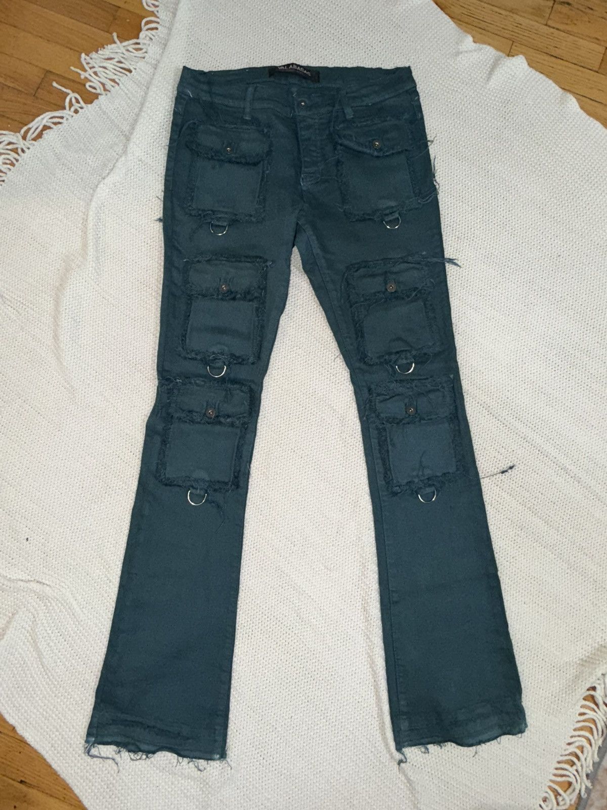 Valabasas Valabasas Teal stacked jeans Size US 34 / EU 50 - 1 Thumbnail