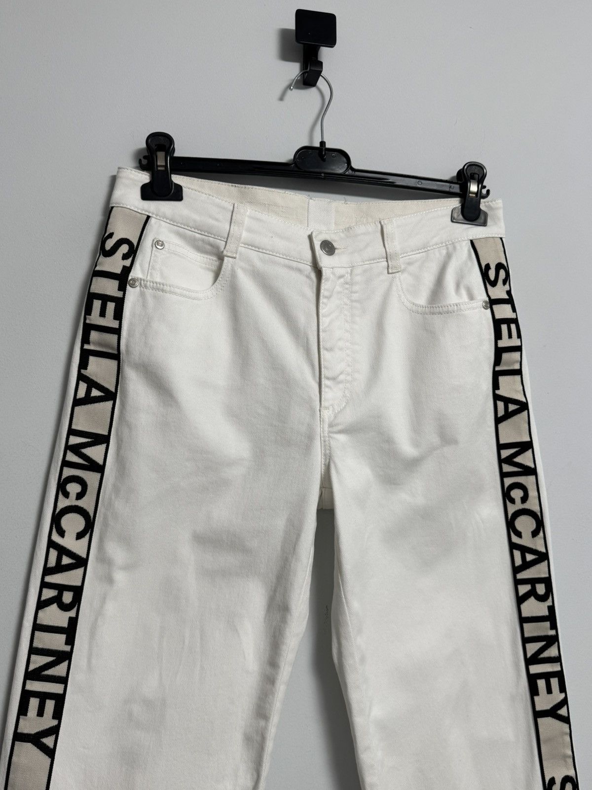 Stella McCartney Stella McCartney Mid-Rise Straight Leg Jeans Size 29 Size 29" - 2 Thumbnail