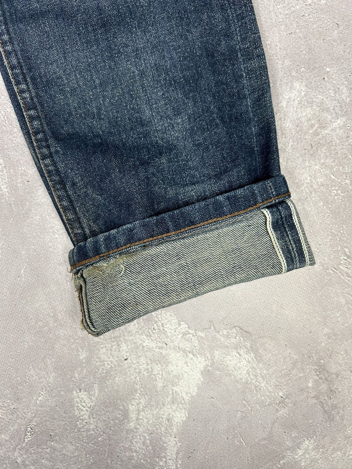 The Unbranded Brand × Vintage The Unbranded Brand UB201 14.5oz Selvedge Faded Jeans Size US 30 / EU 46 - 6 Thumbnail