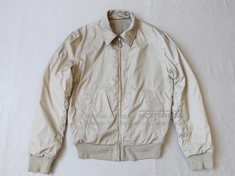 Hermes Hermes Leather jacket, 9 new, elephant grey, two-sided wea Size US M / EU 48-50 / 2 - 5 Thumbnail