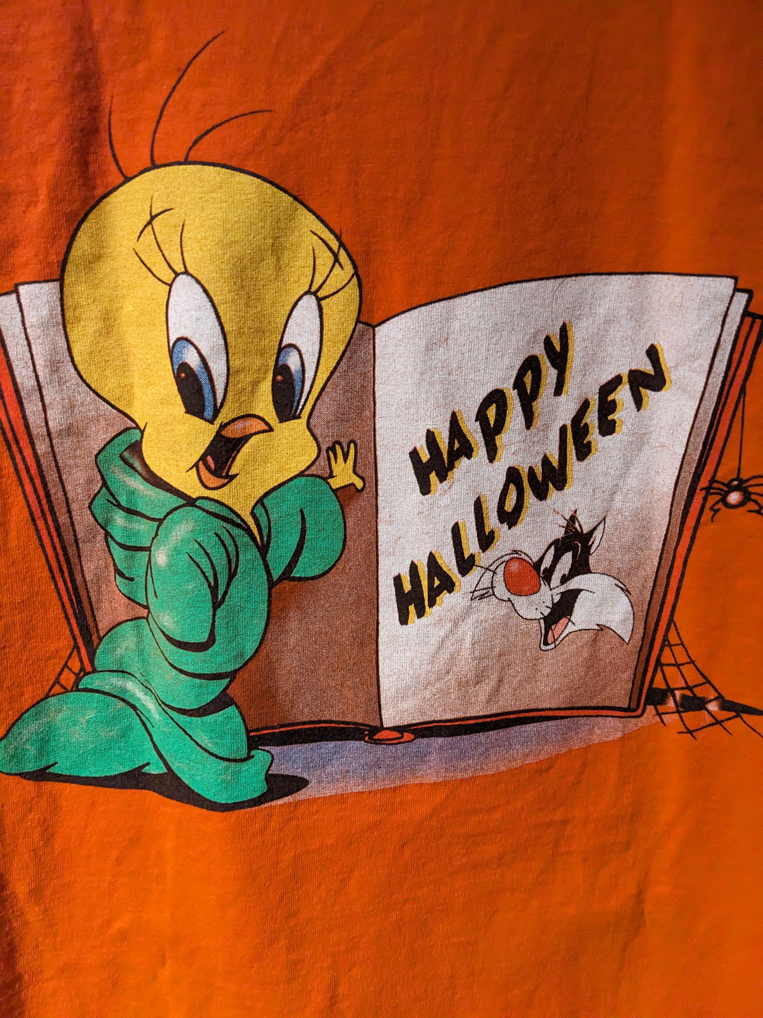 Cartoon Network × Vintage Vintage 90s Looney Tunes Sylvester and Tweety Bird T-Shirt Size XXL / US 16-18 / IT 52-54 - 5 Thumbnail