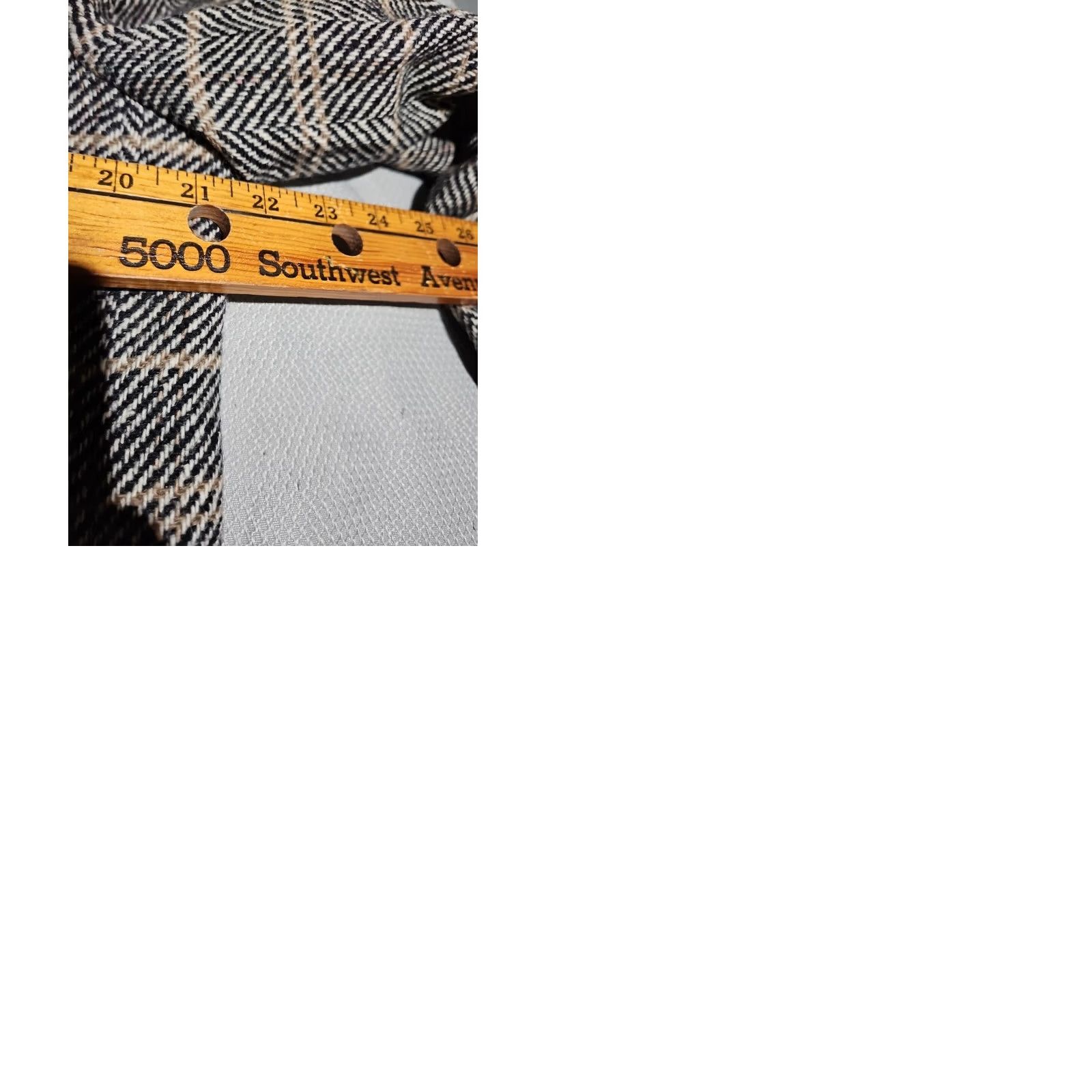 Pendleton VINTAGE Pendleton Womens Jacket Blazer 12 Wool Plaid Overcoat Brown Beige Tan Wool Size XL / US 12-14 / IT 48-50 - 9 Thumbnail