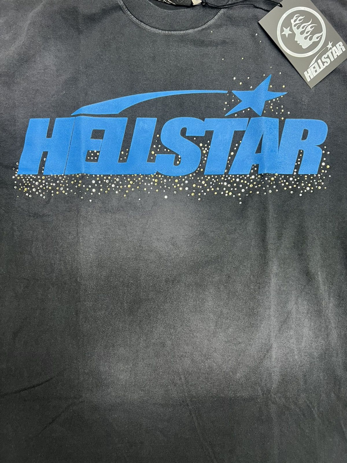 HELLSTAR Hellstar Rhinestone Classic Gel T-Shirt (Unreleased) Size US XL / EU 56 / 4 - 2 Thumbnail