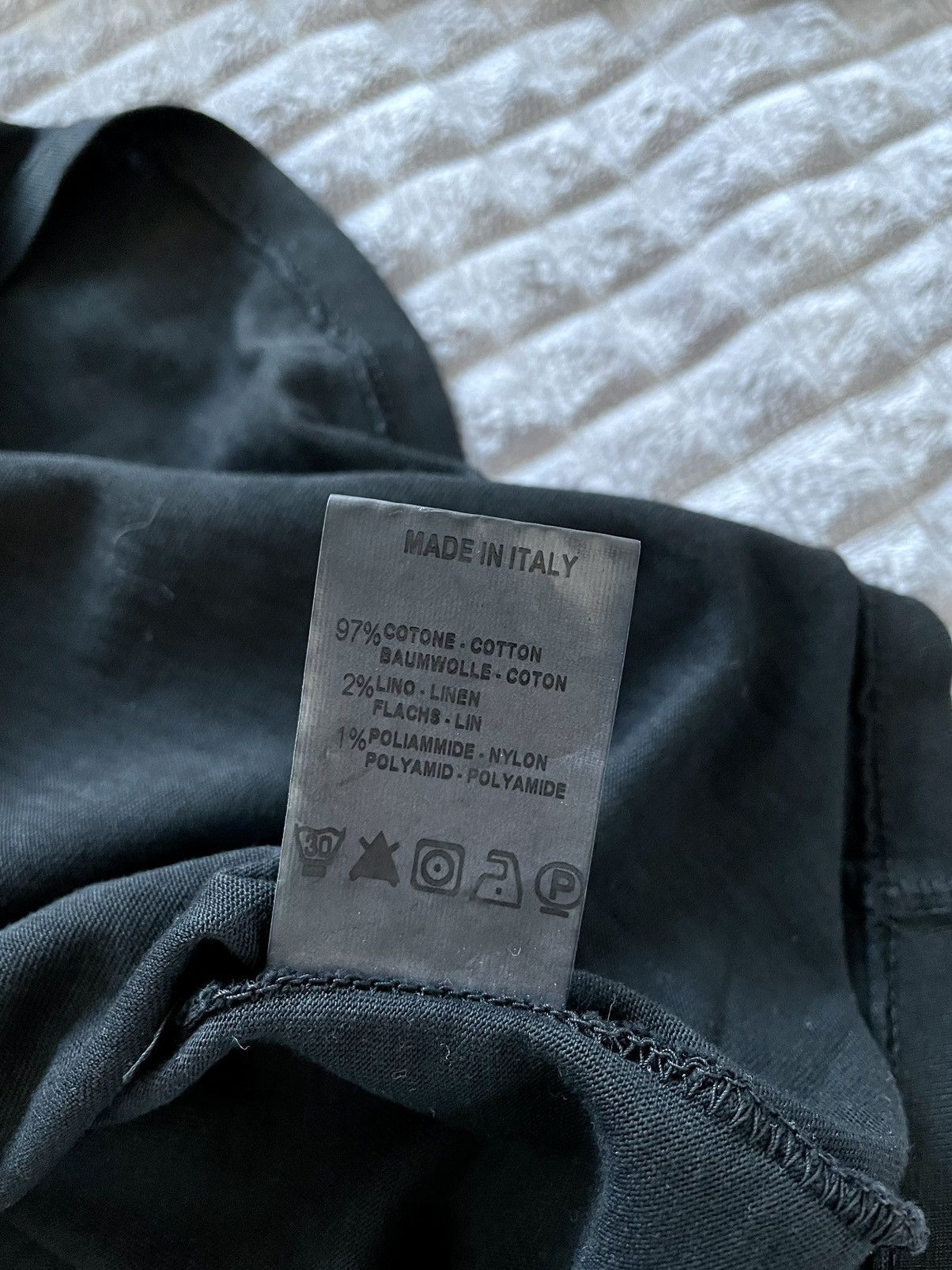 Transit Transit Cotton/Linen Lightweight Black Long Sleeve Size 3XL Size US XXL / EU 58 / 5 - 6 Thumbnail