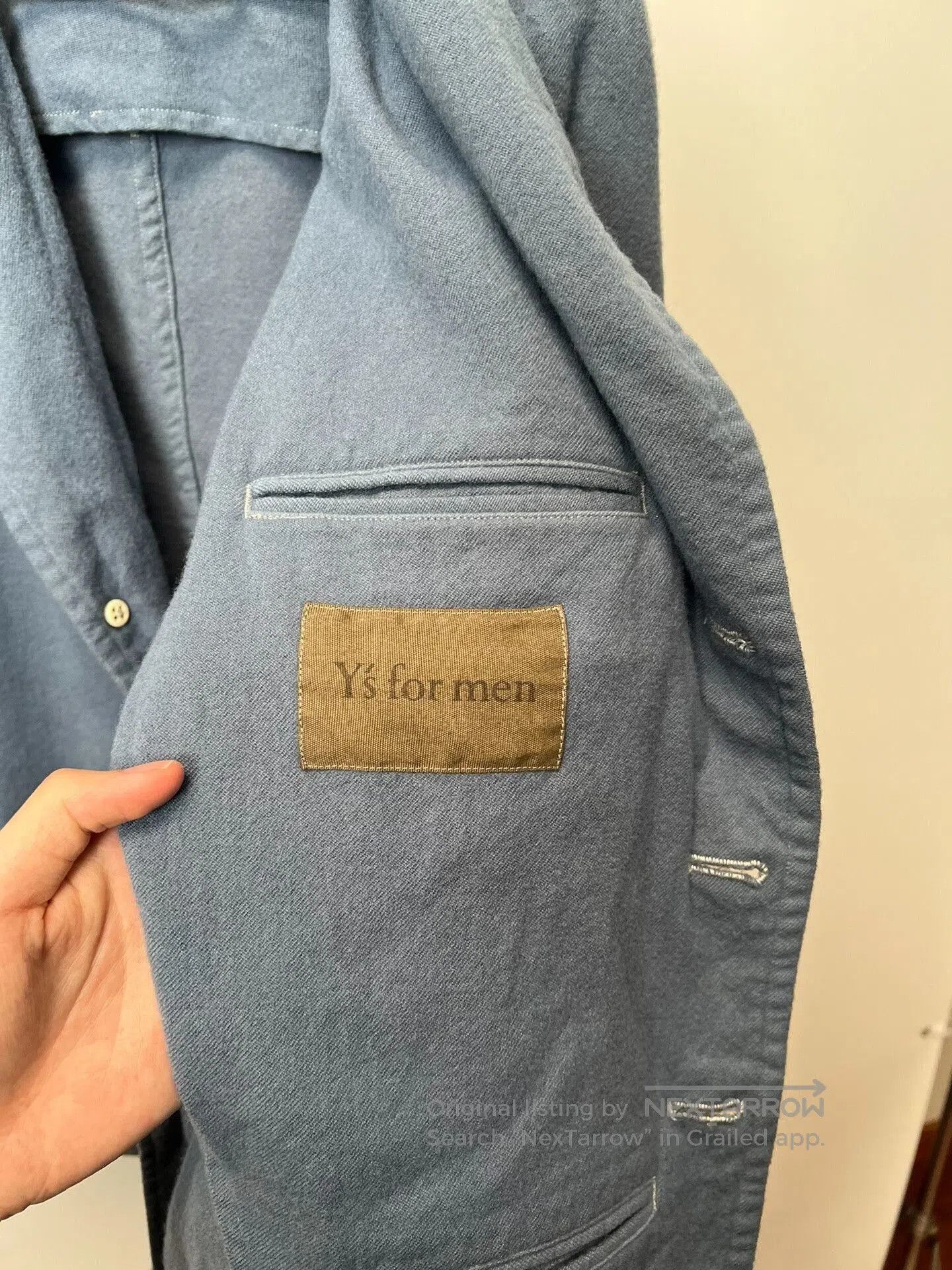 Yohji Yamamoto Yohji Yamamoto Men's Wool Suit Jacket. Size US L / EU 52-54 / 3 - 7 Thumbnail