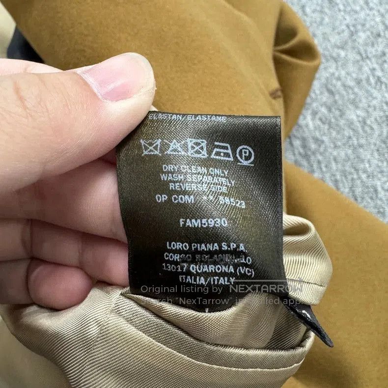 Loro Piana Loro Piana Solid Wool Overcoat. Size US XL / EU 56 / 4 - 4 Thumbnail