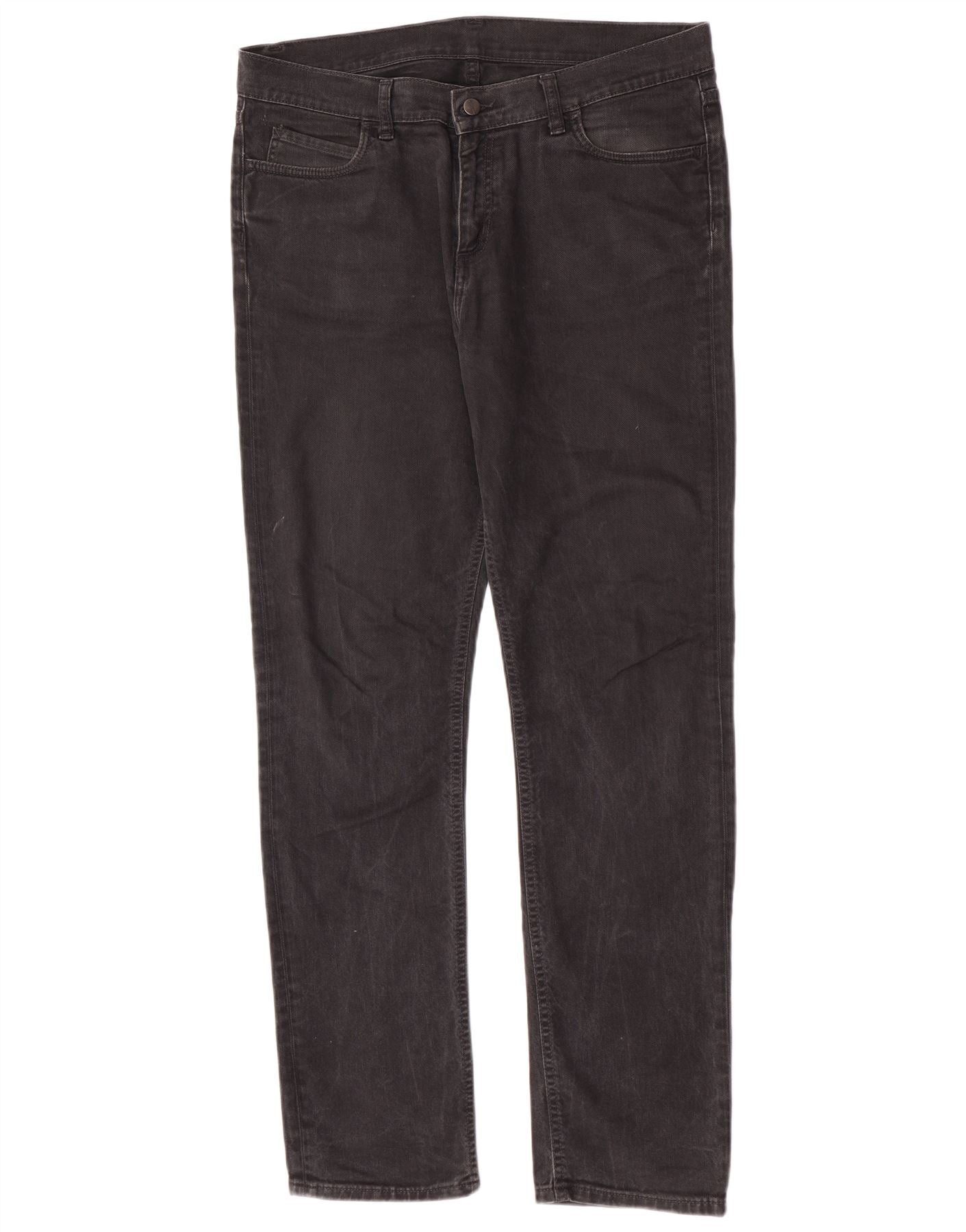 Carhartt Mens Slim Jeans W36 L32 Black Size US 28 / EU 44 - 1 Thumbnail