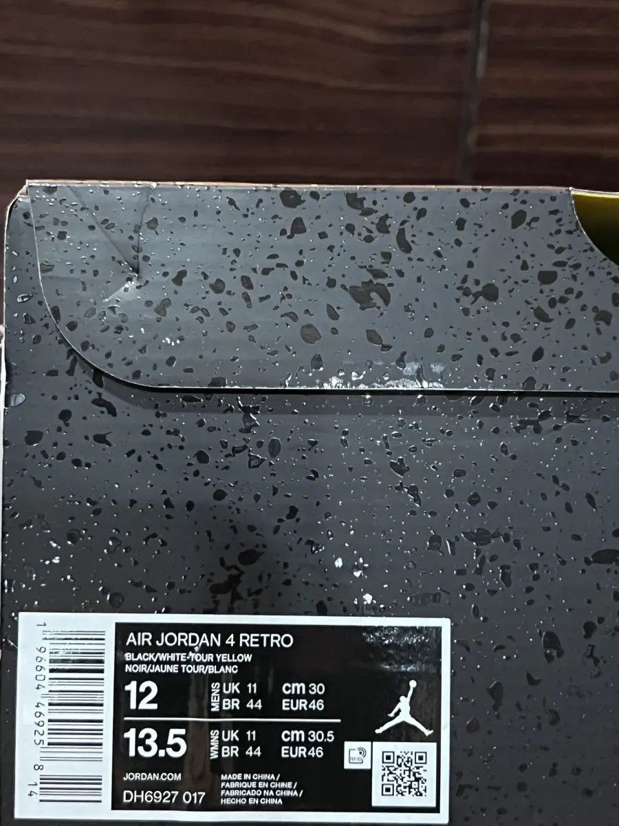 Jordan Brand Nike Air Jordan 4 Retro Thunder - authentic Size US 11 / EU 44 - 7 Thumbnail