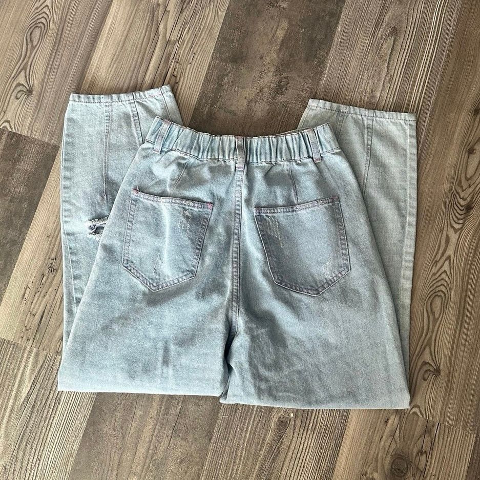 Other rainbow embroidered light blue jeans from japan Size 26" / US 2 / IT 38 - 2 Thumbnail