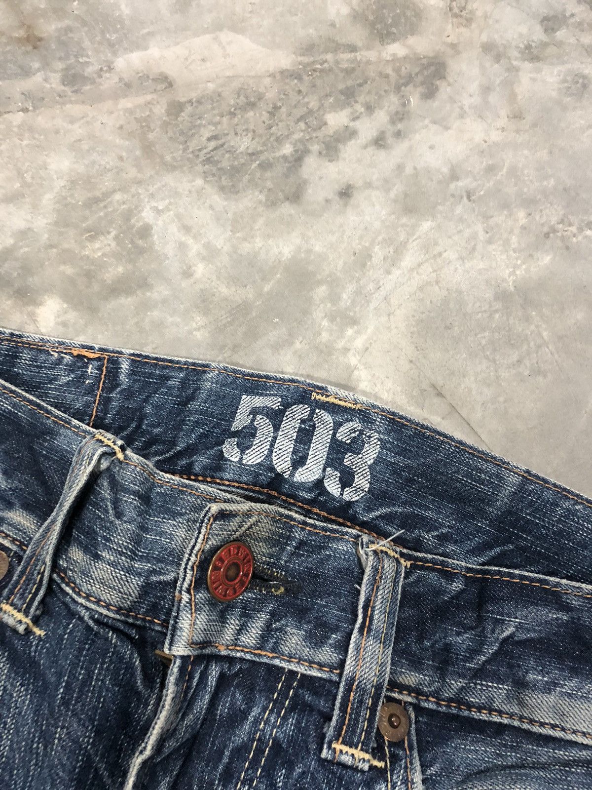 Edwin Flare ‼️ Megarare 503 Edwin Denim Jeans Size US 31 - 7 Thumbnail