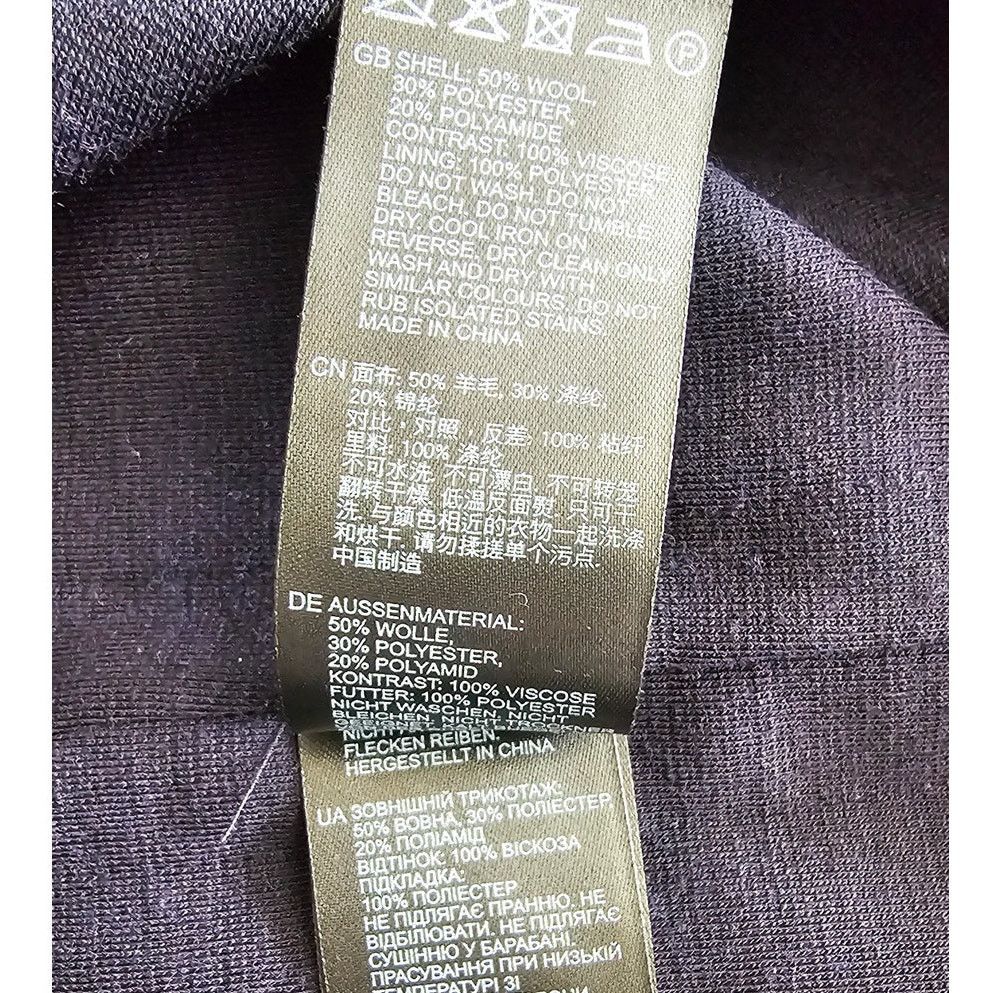 Reiss Reiss Women's Navy Wool-Blend Ruched Jersey Nora Midi Skirt Size 27" / US 4 / IT 40 - 13 Thumbnail
