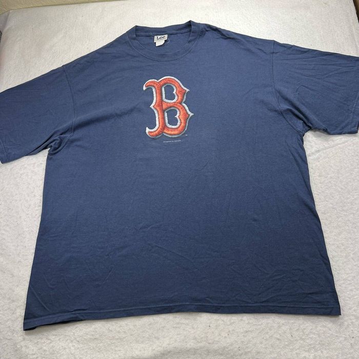 Lee Vintage Lee Sport MLB Boston Red Sox XXL Blue Graphic TShirt | Grailed