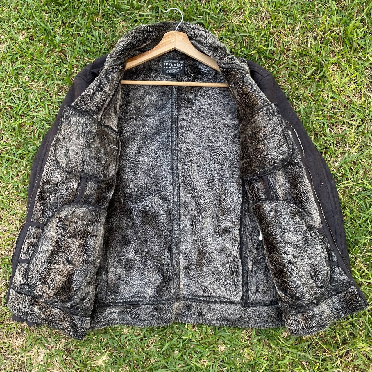 If Six Was Nine × Japanese Brand Vintage Moleskine Zipper Jacket Sherpa Lining By Thruxton Size US M / EU 48-50 / 2 - 3 Thumbnail