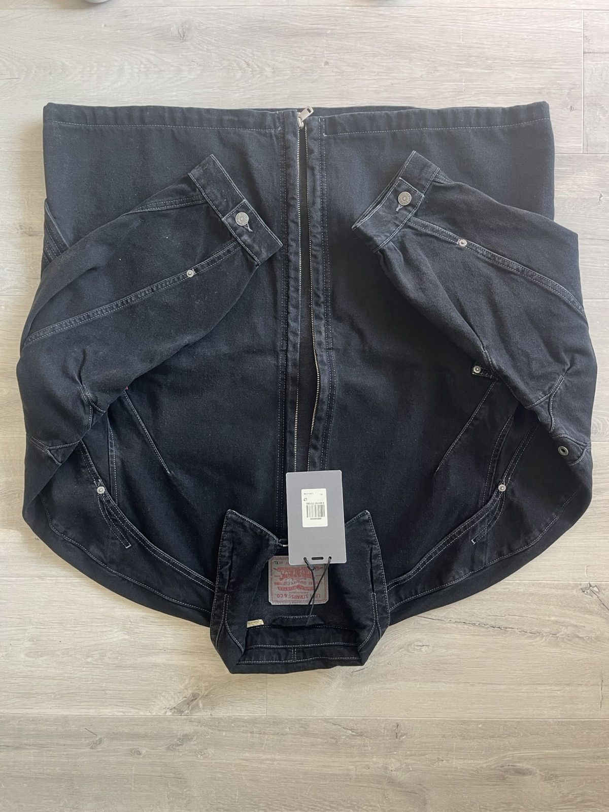 Kiko Kostadinov × Levi's Levi’s® x Kiko Kostadinov Denim Jacket Black XL NEW Size US XL / EU 56 / 4 - 12 Thumbnail