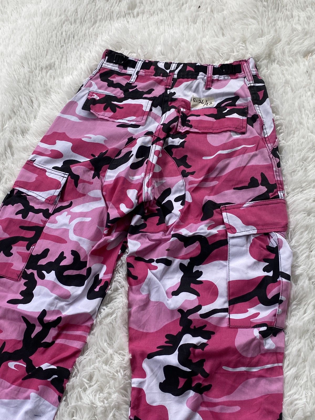 Rothco Vintage ROTHCO BDU Pink Camouflage Cargo Pants Size US 26 / EU 42 - 11 Thumbnail
