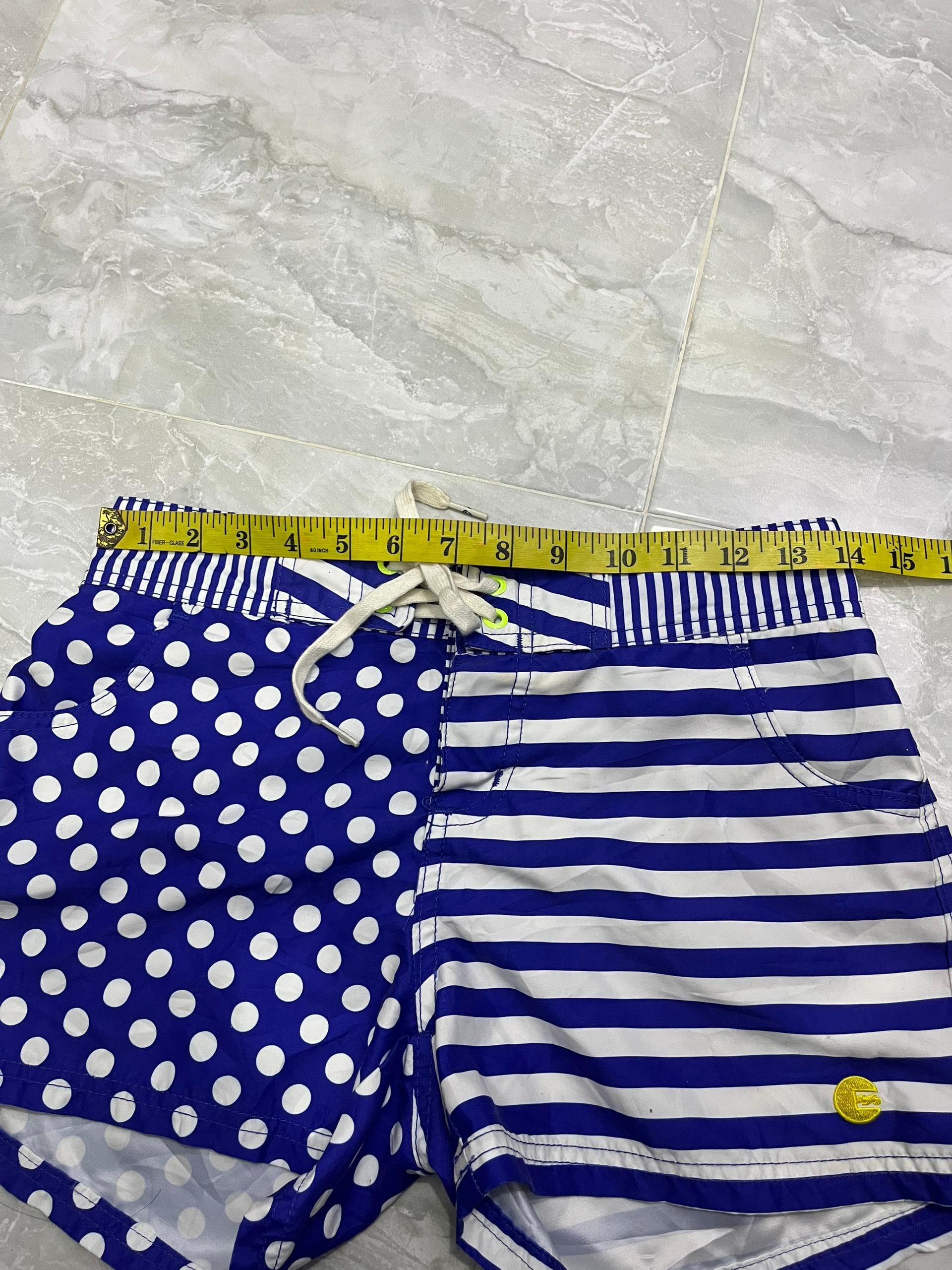 Billabong Vintage Billabong Polka Stripe Boardshorts 28” Size US 28 / EU 44 - 10 Thumbnail