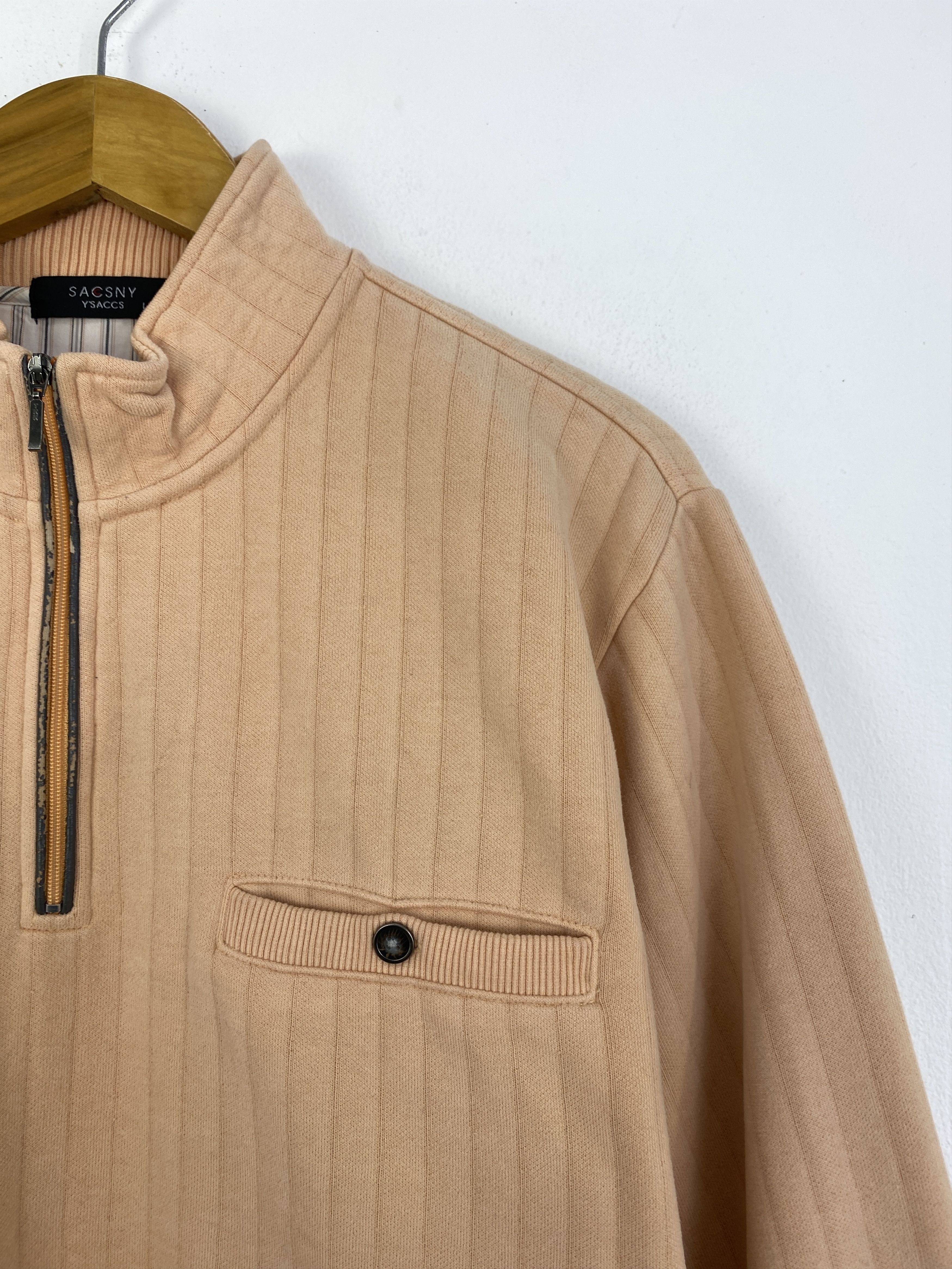 Yohji Yamamoto Vintage Sacsny Y'saccs Half Zipper SH0058 Size US L / EU 52-54 / 3 - 7 Thumbnail