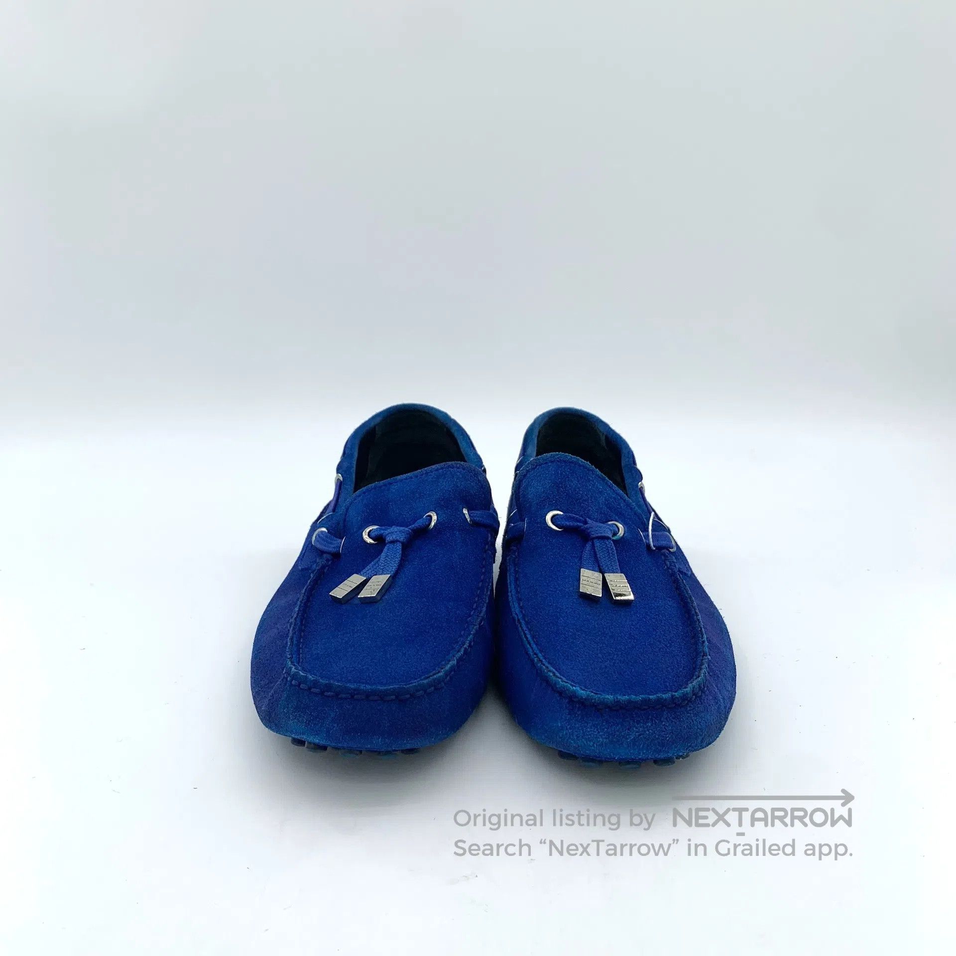 Dior Dior Navy Blue Tie-Dye Design Casual Flat Loafers Moccasin Size US 8.5 / EU 41-42 - 3 Thumbnail