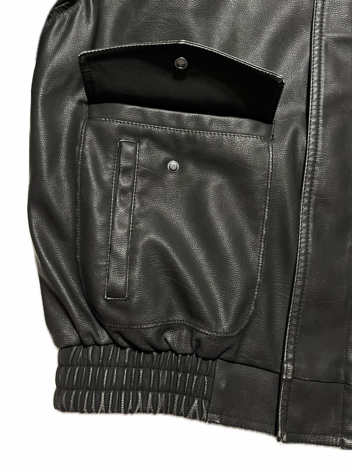 Velvet Vintage leather jacket boxy fit Velvet by Jenny Graham Size M / US 6-8 / IT 42-44 - 11 Thumbnail