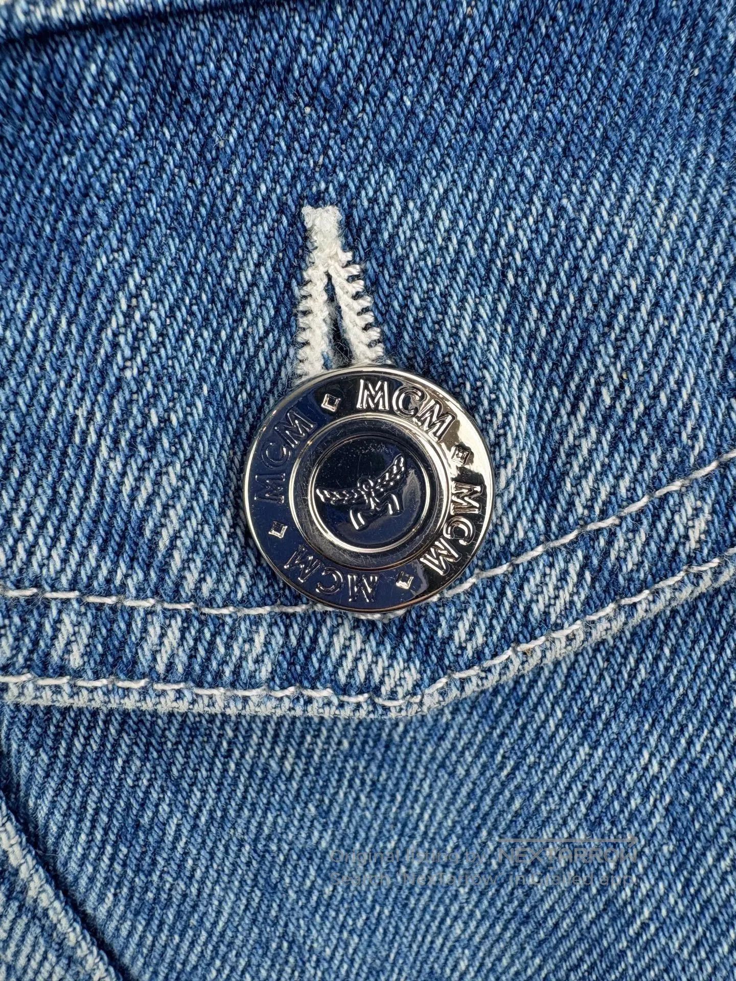 MCM MCM Denim Jacket. Size US M / EU 48-50 / 2 - 4 Thumbnail