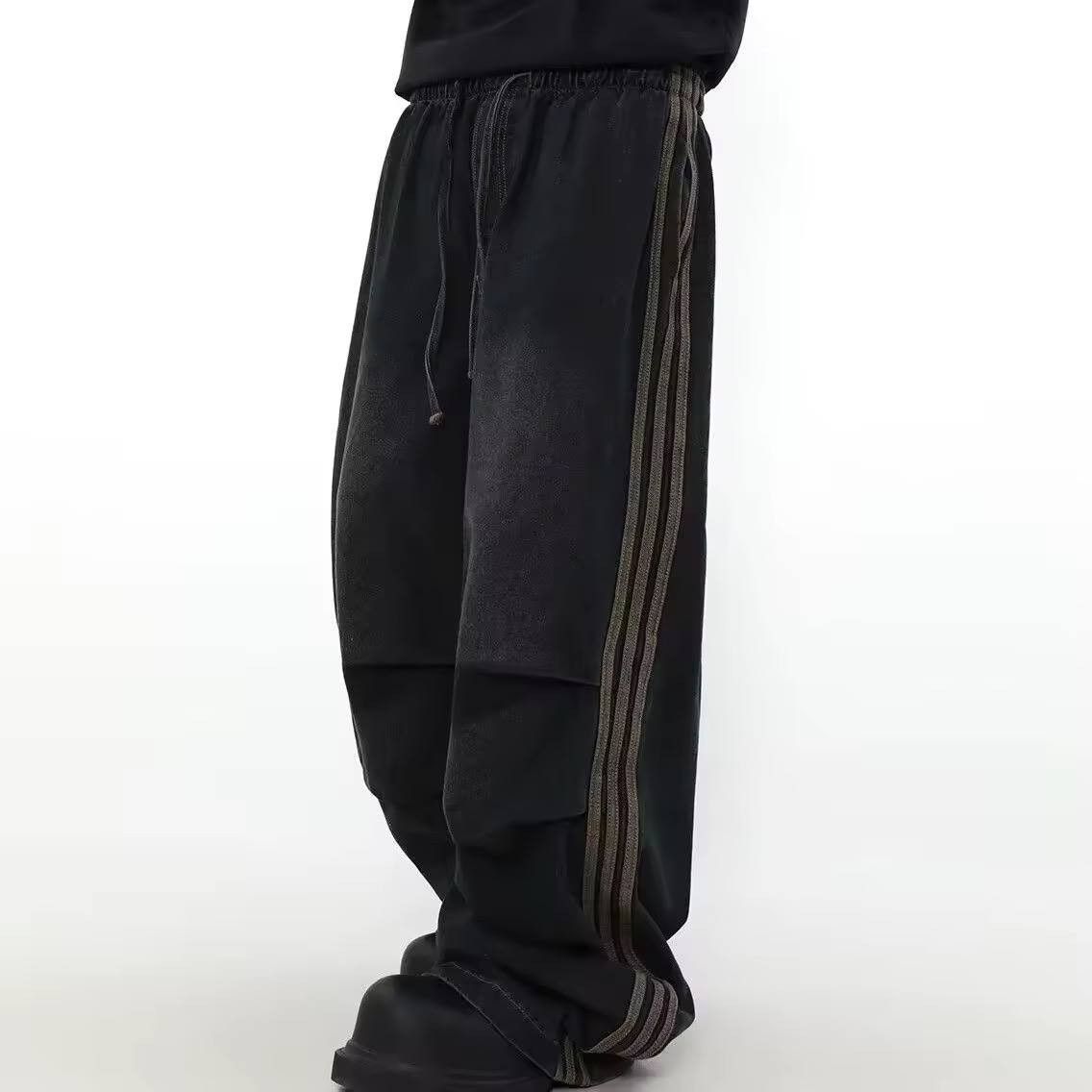Japanese Brand × Vintage baggy pants with elastic waistband Size US 34 / EU 50 - 4 Thumbnail