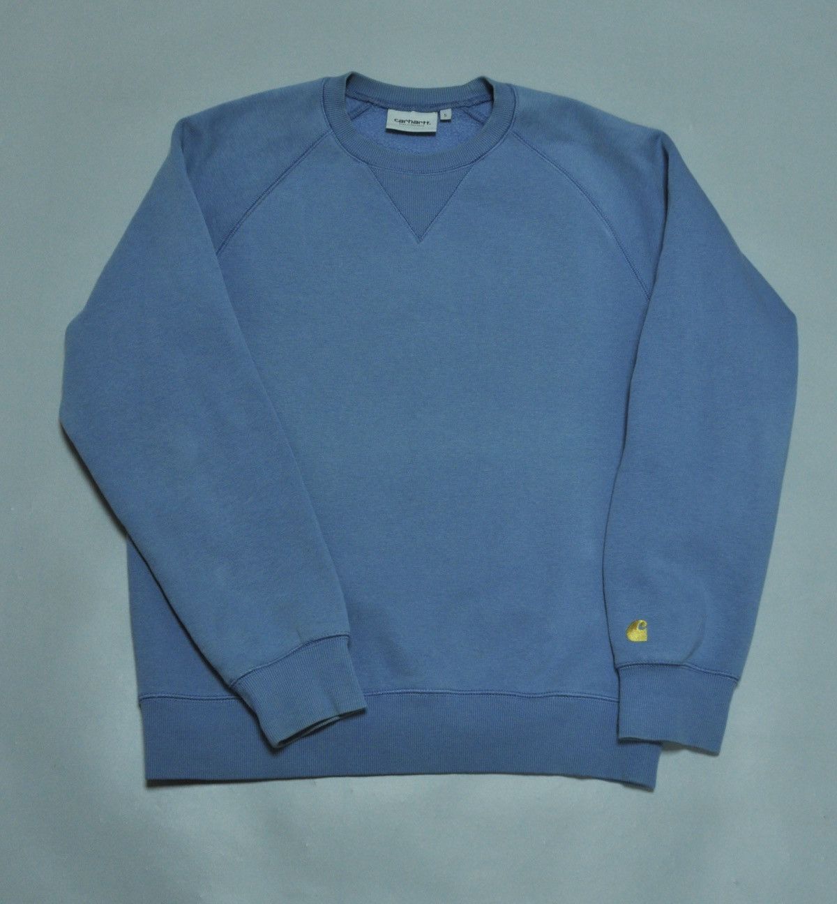 Carhartt × Carhartt Wip Carhartt WIP Chase Sweatshirt y2k blue Size US S / EU 44-46 / 1 - 1 Thumbnail