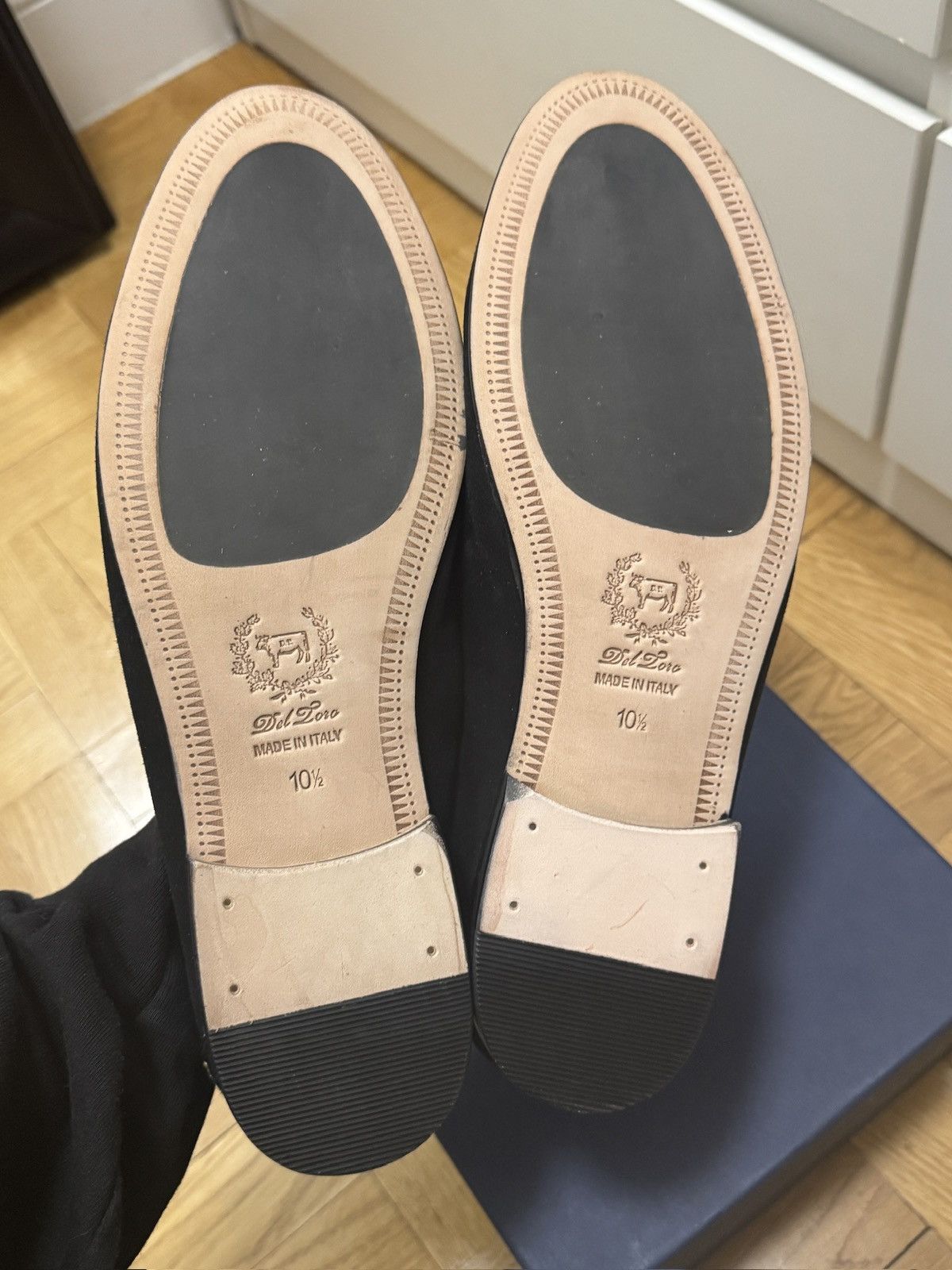 Del Toro Centesimo Penny Loafer (Black/White) Size US 10.5 / EU 43-44 - 2 Thumbnail