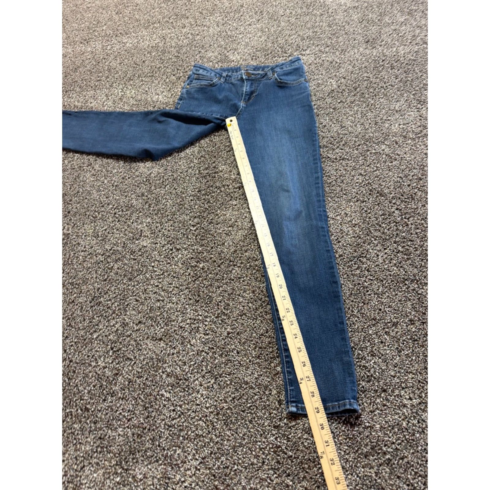 Vintage Kut from the Kloth Jeans Women's Size 6 Blue Denim Skinny Stretch Flex 5-Pocket Design Size 28" / US 6 / IT 42 - 4 Thumbnail