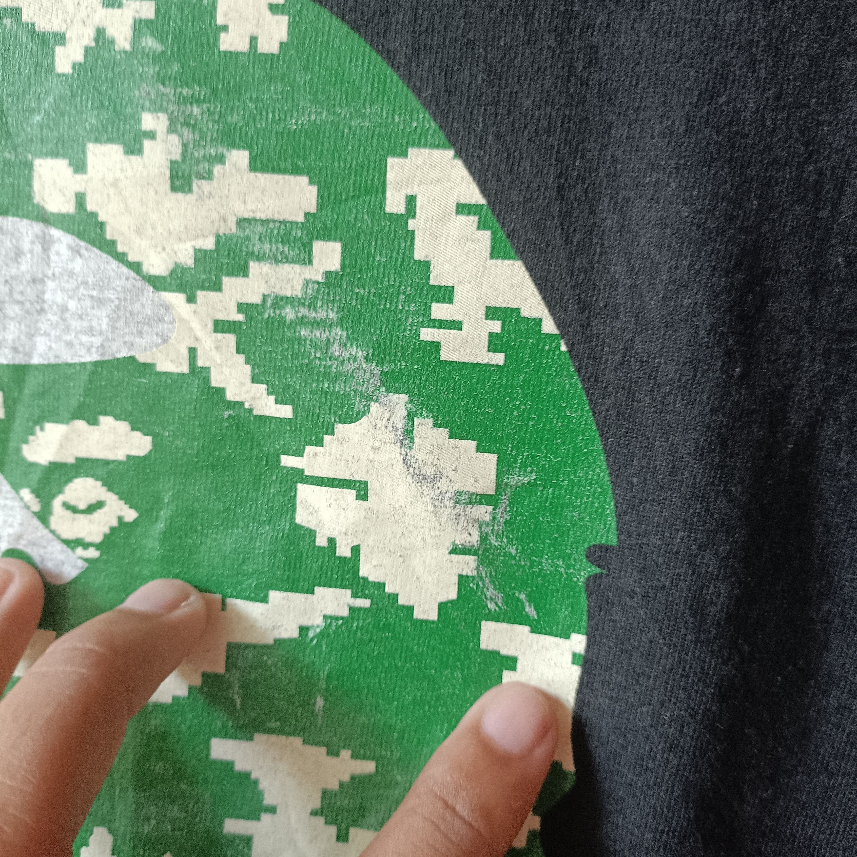 Bape Bape Ape Head Green Digi Camo logo Size US XL / EU 56 / 4 - 10 Thumbnail