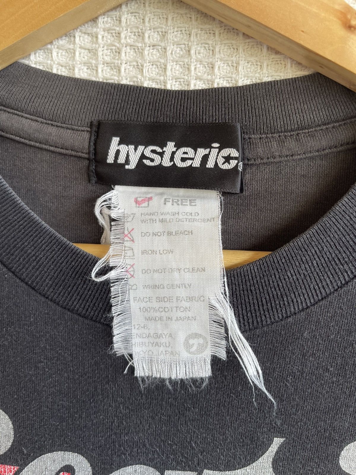 Hysteric Glamour Vintage’90s🔥HYSTERIC GLAMOUR🔥Beat it Super Fly Sun Faded Tee Size US S / EU 44-46 / 1 - 7 Thumbnail