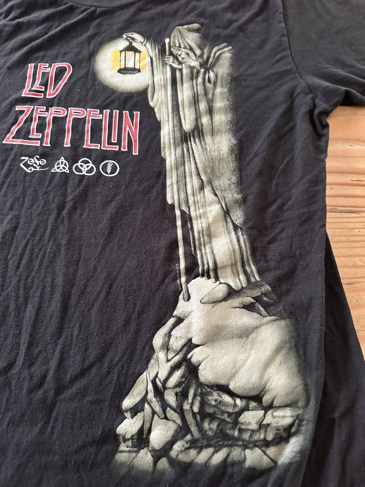 Led Zeppelin Led Zeppelin vintage T-shirt Size US L / EU 52-54 / 3 - 3 Thumbnail