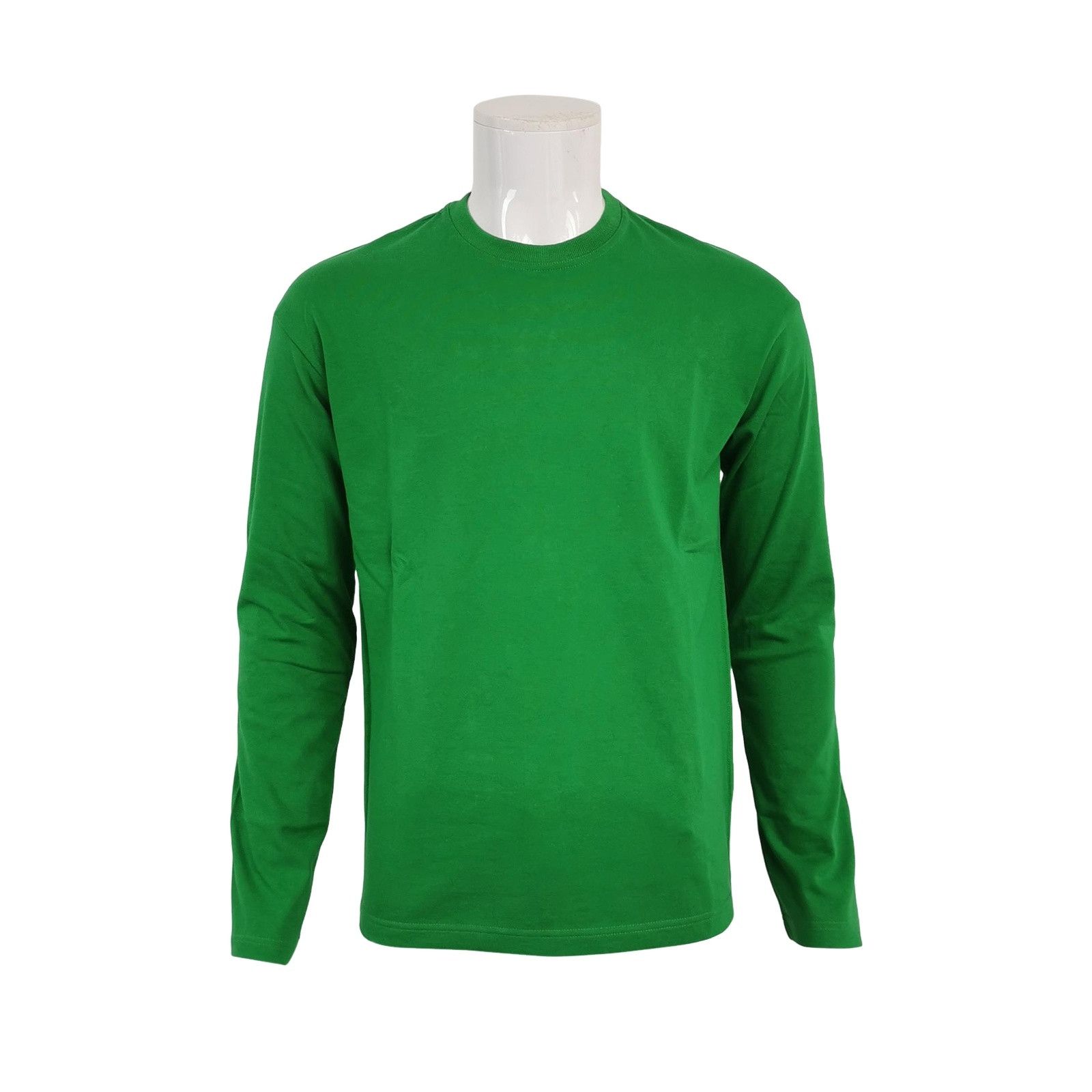 Bottega Veneta Bottega Veneta Green Cotton Long Sleeve T-Shirt Size S Size US S / EU 44-46 / 1 - 1 Thumbnail