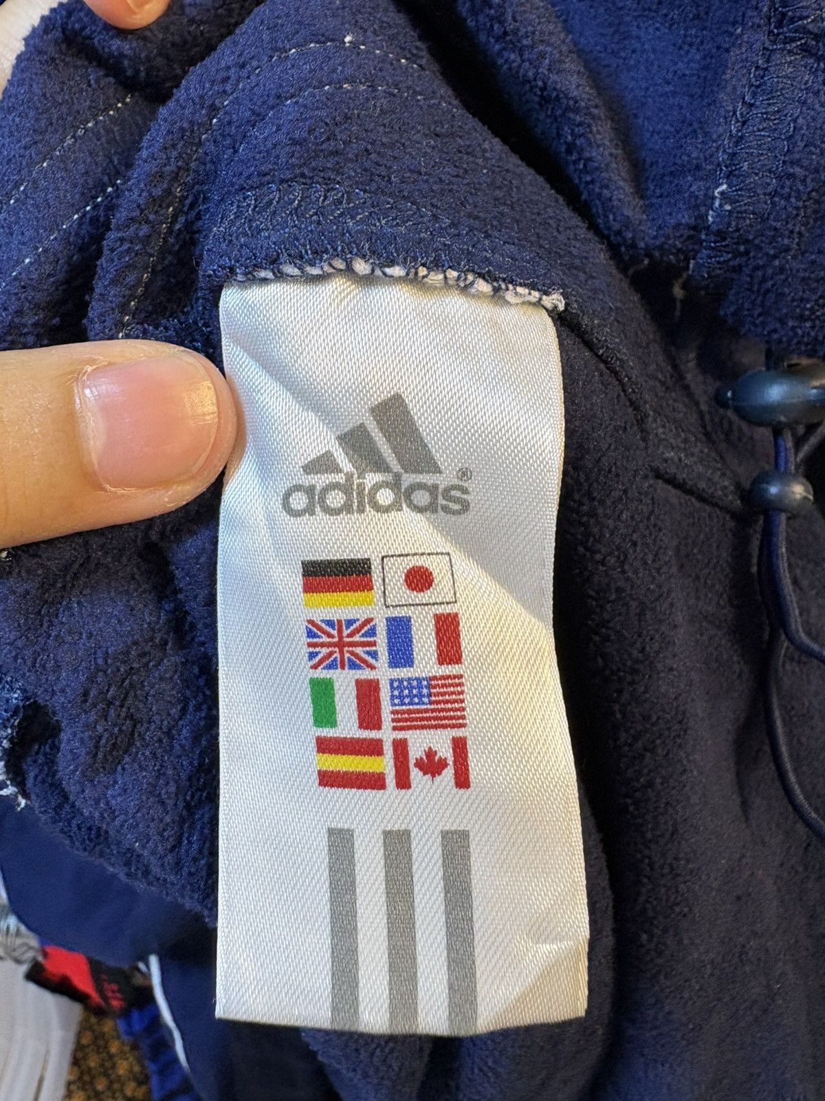 Adidas Y2K Adidas Pullover Sweatshirt Hoodie Size US XXL / EU 58 / 5 - 7 Thumbnail