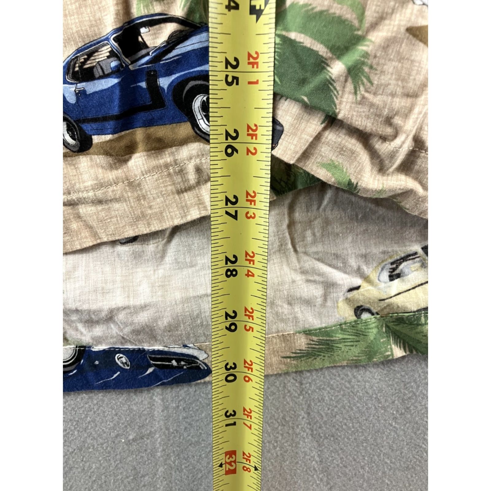Vintage VINTAGE David Carey Hawaiian Shirt Mens XL Casual Beach Summer 90s Palm Trees & Mustangs Size US XL / EU 56 / 4 - 5 Thumbnail