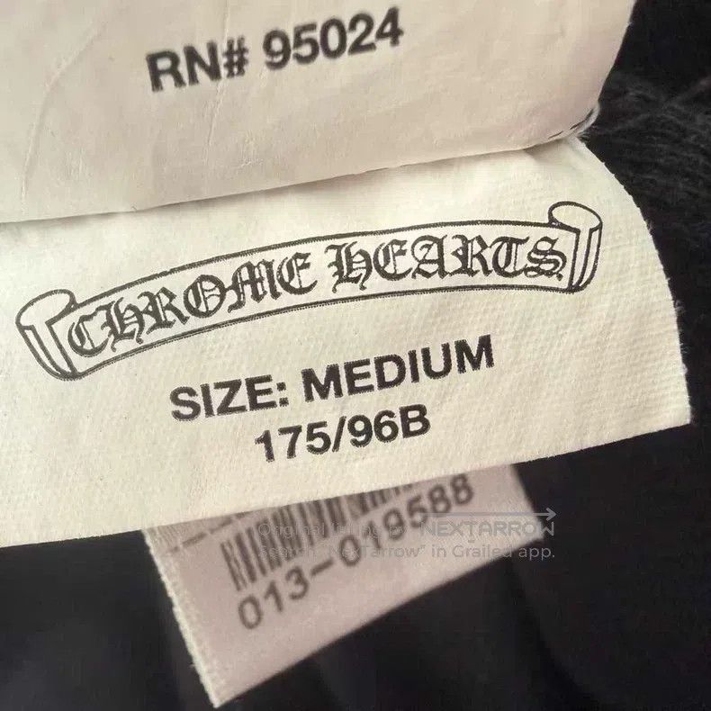 Chrome Hearts CHROME HEARTS Size M Black swearing letter zipper coat Size US M / EU 48-50 / 2 - 7 Thumbnail