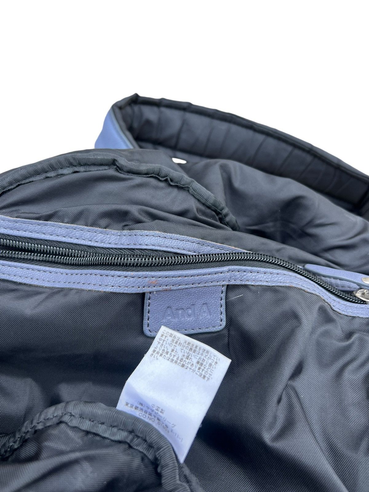 Leather And A Japan Distressed Patina Cowhide Leather Backpack Bag Size ONE SIZE - 22 Thumbnail