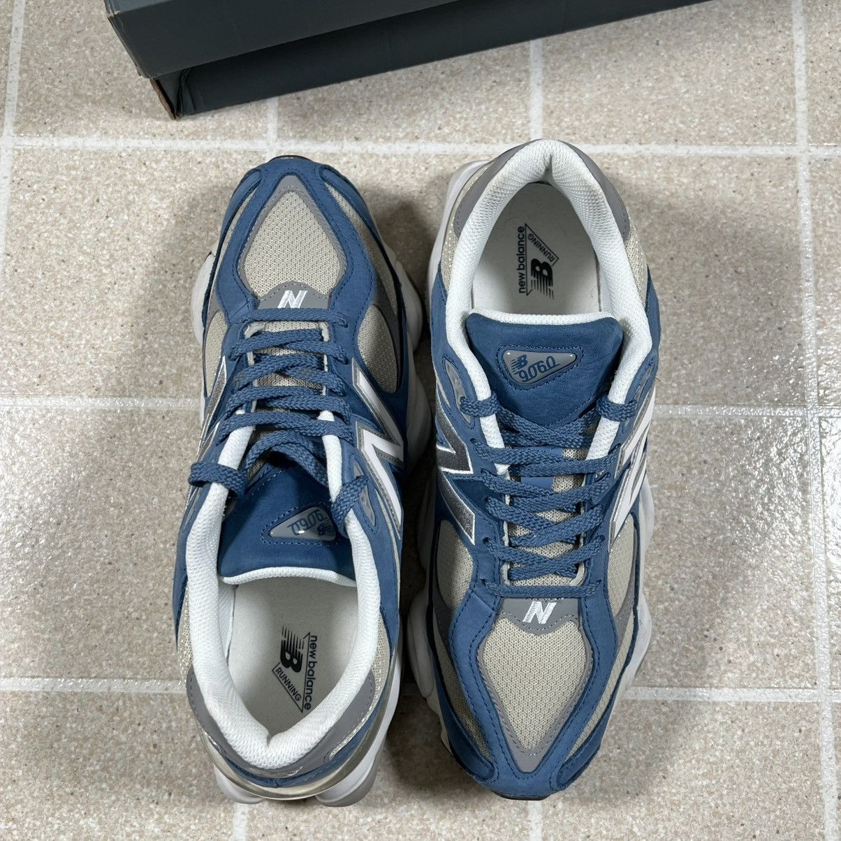New Balance New Balance 9060CTC Blue White Gray Men's Sneakers Sz 12 Size US 12 / EU 45 - 6 Thumbnail