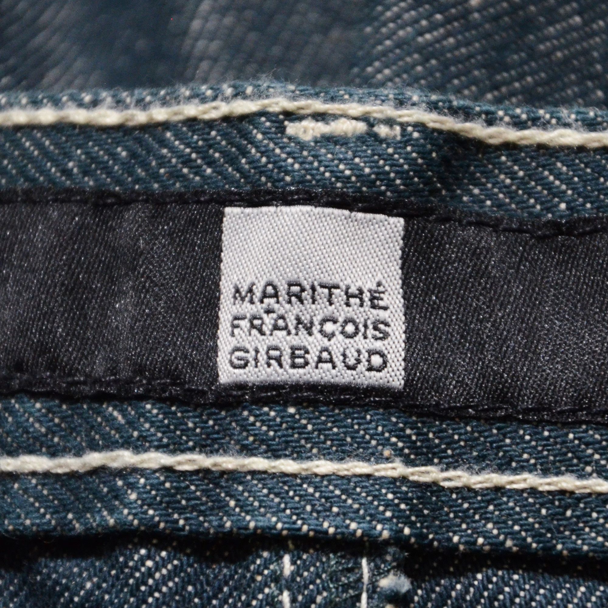 Marithe + Francois Girbaud M+FG Raw Denim Y2K Streetwear 2006 Craft Size US 32 / EU 48 - 7 Thumbnail