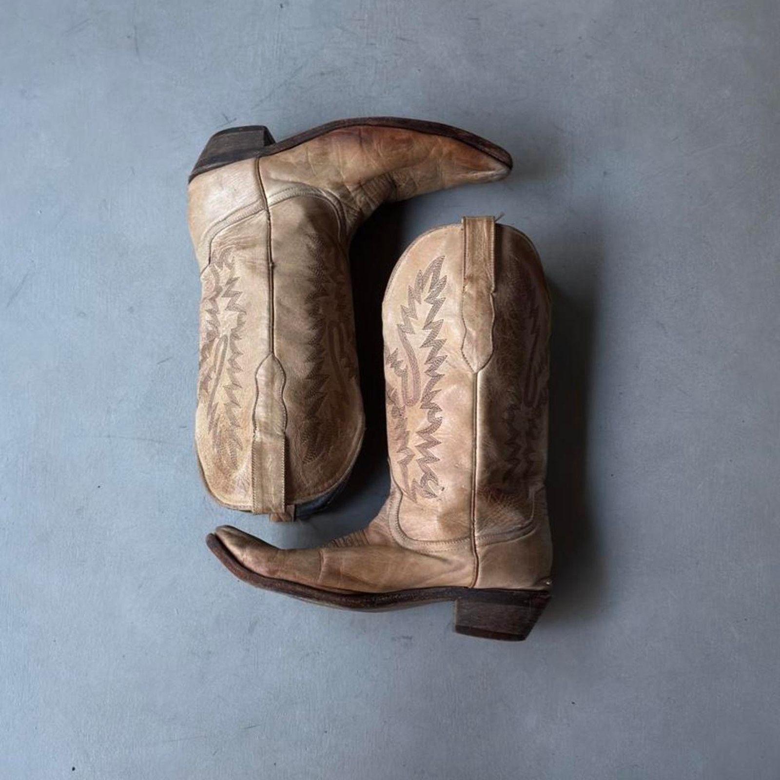 Vintage Vintage Pecos Bill Cowboy Boots Western Rodeo Square Toe Size US 9 / EU 42 - 2 Thumbnail