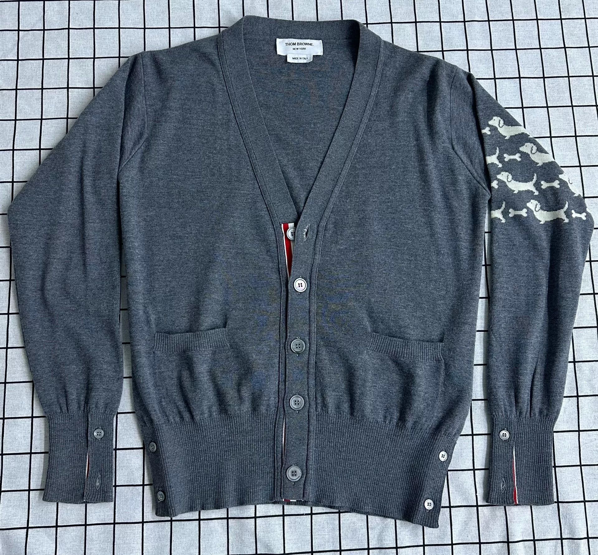 Thom Browne Thom Browne Wool Cardigan Size 0 Size US XS / EU 42 / 0 - 1 Thumbnail